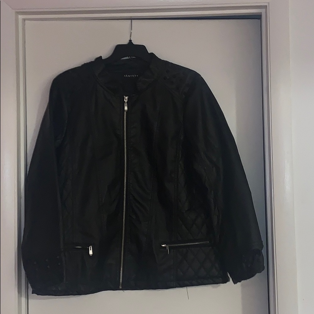 Leather jacket